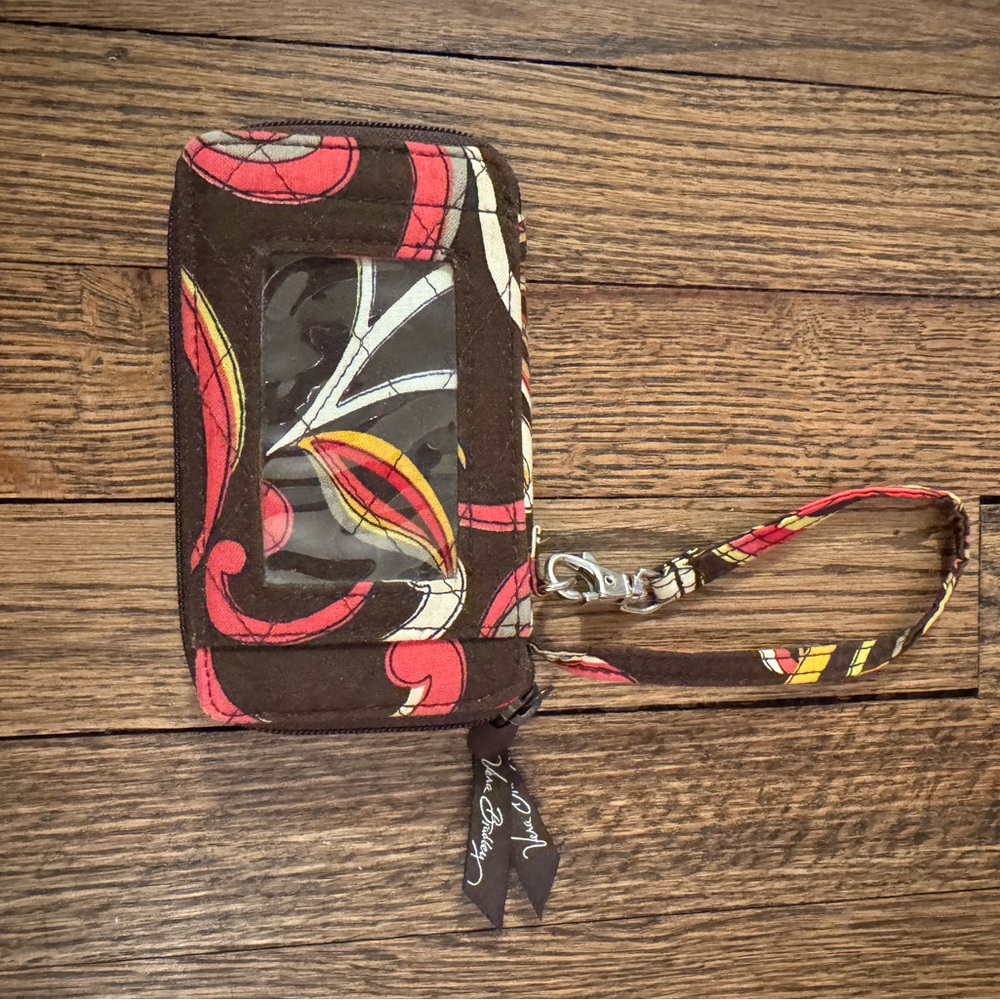 Vera Bradley Retired Pattern “Puccini” Wristlet Wallet